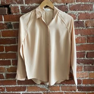 Everlane silk shirt